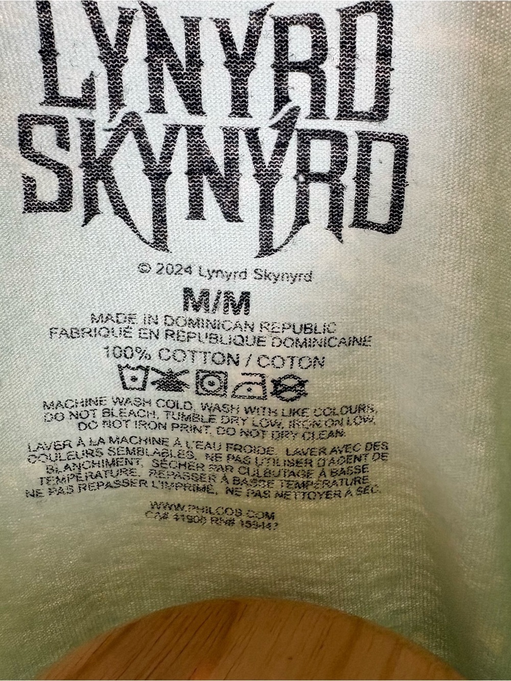 Lynyrd Skynyrd Mint Green Graphic Tee Unisex Sz M - Picture 7 of 7
